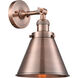 Franklin Restoration Appalachian 1 Light 8 inch Antique Copper Semi-Flush Mount Ceiling Light, Franklin Restoration