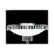 Contemporary 8 Light 22 inch Silver Chandelier Ceiling Light