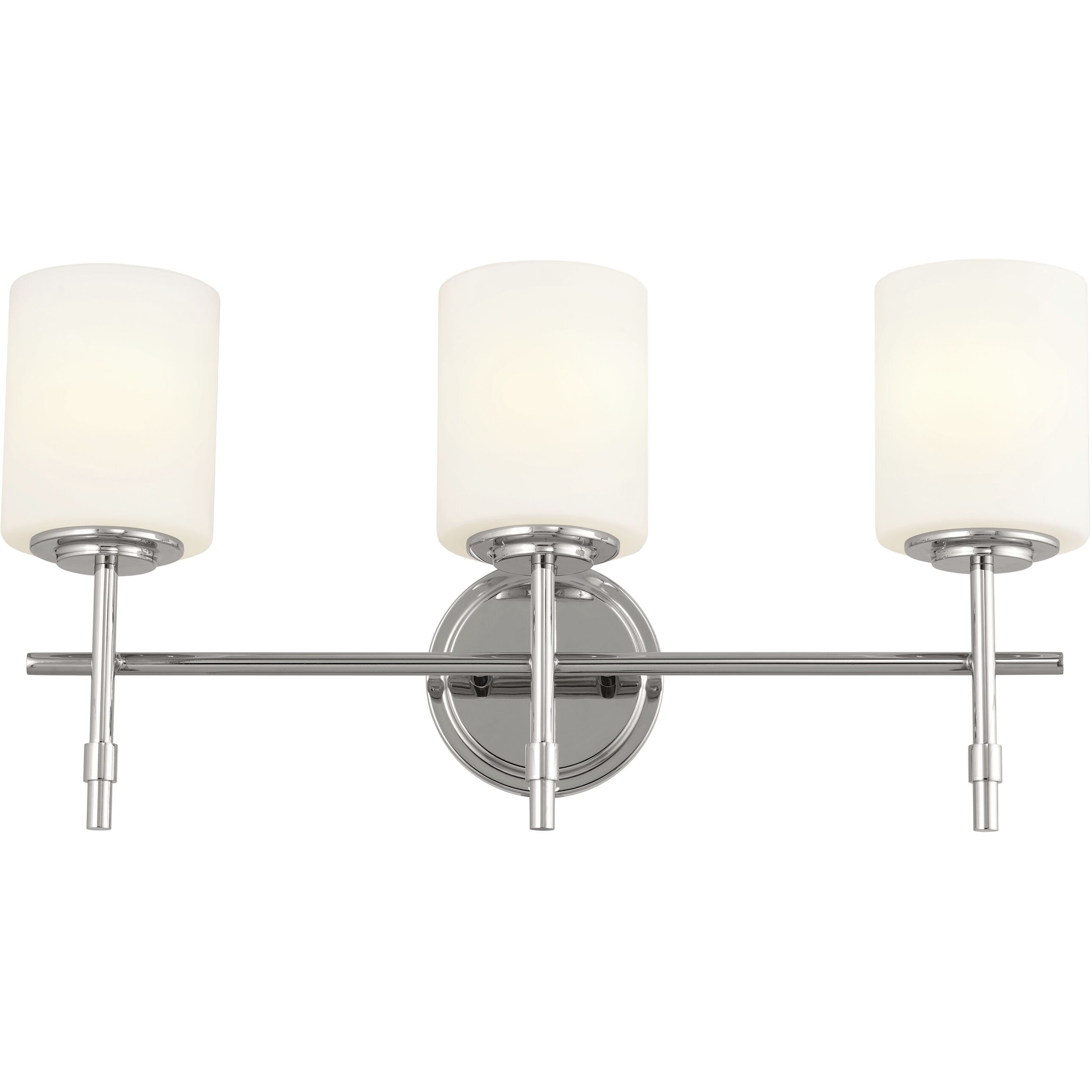Ali 3 Light 23.25 inch Polished Nickel Bath Vanity Light Wall Light