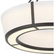 Royce 1 Light 24.25 inch Charcoal Bronze Pendant Ceiling Light