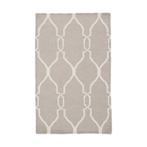 Fallon 36 X 24 inch Taupe/Beige Rugs, Wool