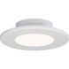 Snug LED 4.75 inch White Flush Mount Ceiling Light