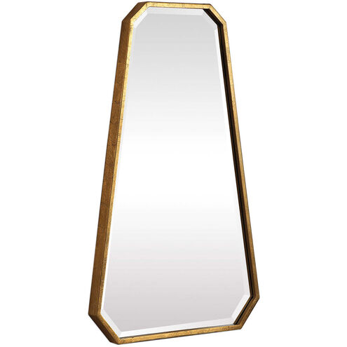 Ottone 36 X 22 inch Metallic Gold Leaf Wall Mirror
