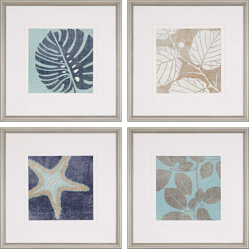 Naturals Collection Blue Framed Art