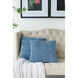 Anita 18 X 6 inch Sky Blue Pillow