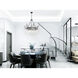 Anita 12 Light 43 inch Black Down Chandelier Ceiling Light
