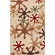 Athena 180 X 144 inch Brown and Red Area Rug, Wool
