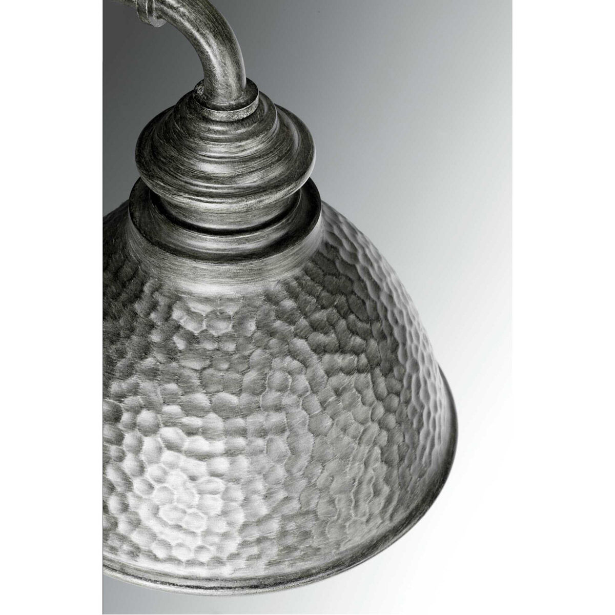 Englewood 1 Light 10 inch Antique Pewter Outdoor Wall Lantern, Small