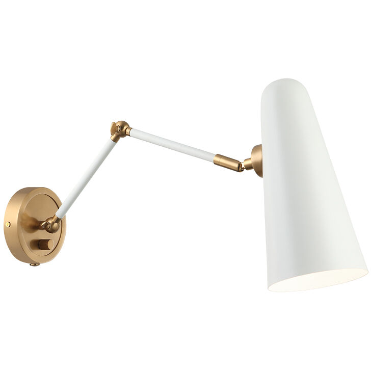 Blink 1 Light 5 inch White Wall Sconce Wall Light