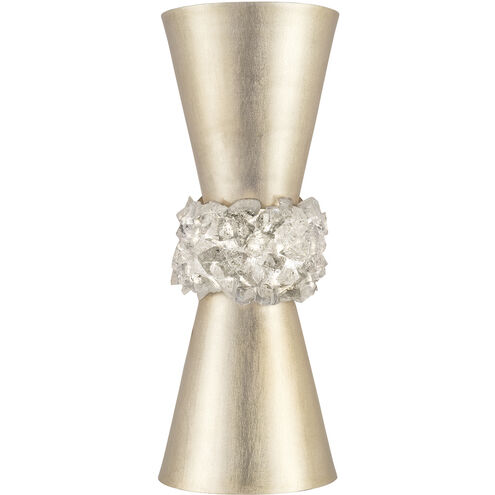Arctic Halo 2 Light 6 inch Gold Sconce Wall Light