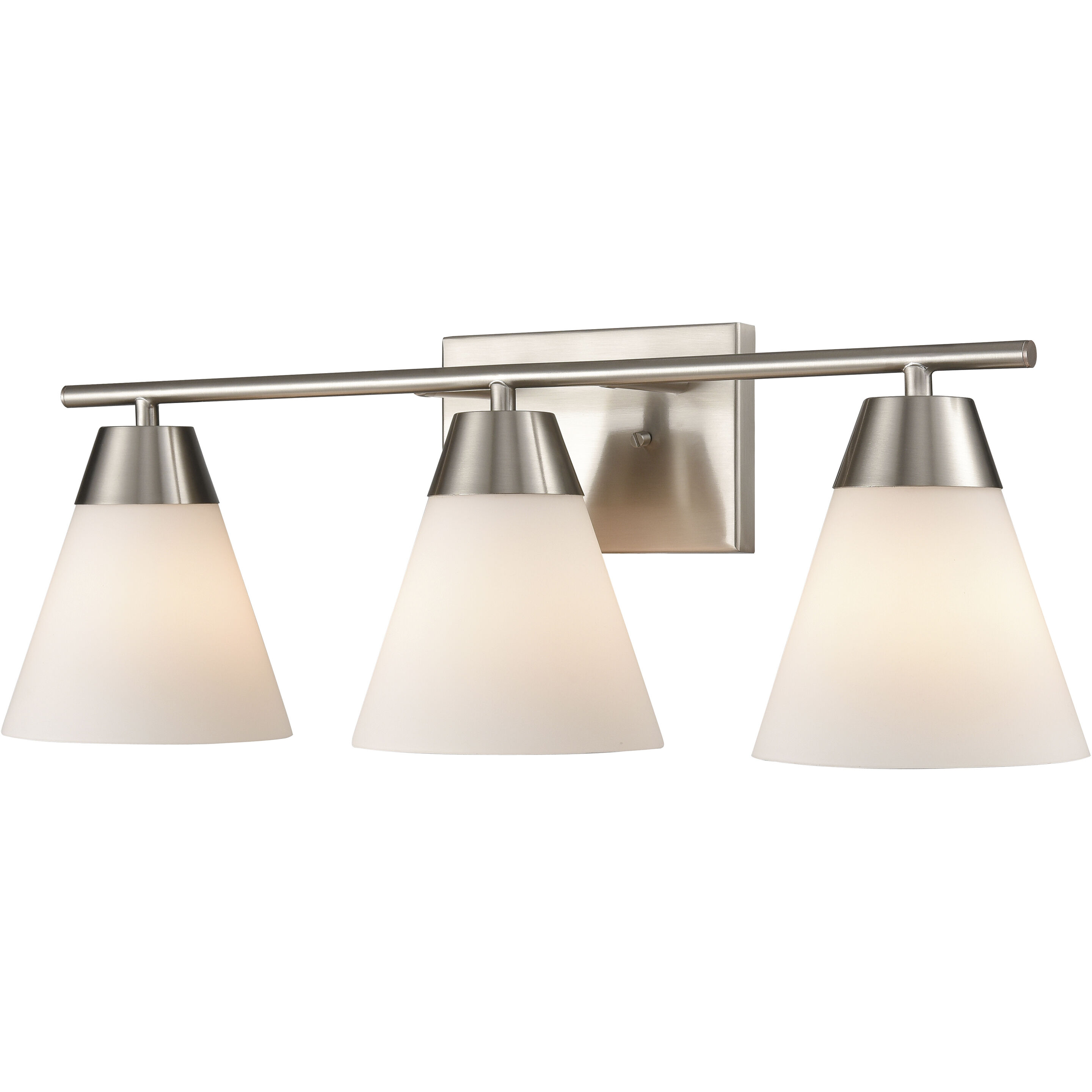 Vivica Vanity Light Wall Light in Brushed Nickel