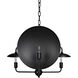 Satellite 4 Light 23 inch Matte Black Pendant Ceiling Light