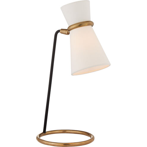 AERIN Clarkson 17 inch 40.00 watt Black and Brass Table Lamp Portable Light