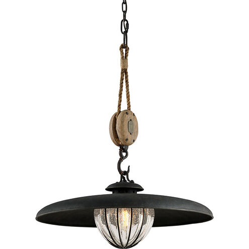 Murphy 1 Light 24 inch Forged Iron Pendant Ceiling Light