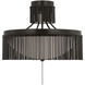 Fisher Weisman Sutton LED 21 inch Bronze Flush Mount Ceiling Light