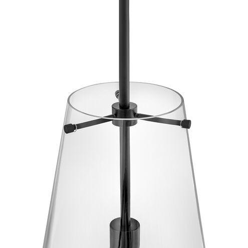 Beck 9 inch Black Indoor Pendant Ceiling Light
