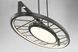 Tribeca LED 44 inch Smoked Iron And Soft Brass Island Light Ceiling Light