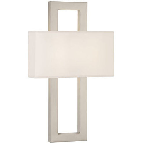 Doughnut 2 Light 15 inch Antique Silver Wall Sconce Wall Light in Snowflake