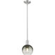 Downtown Urban Brookhaven Globe 1 Light 7.88 inch Mini Pendant