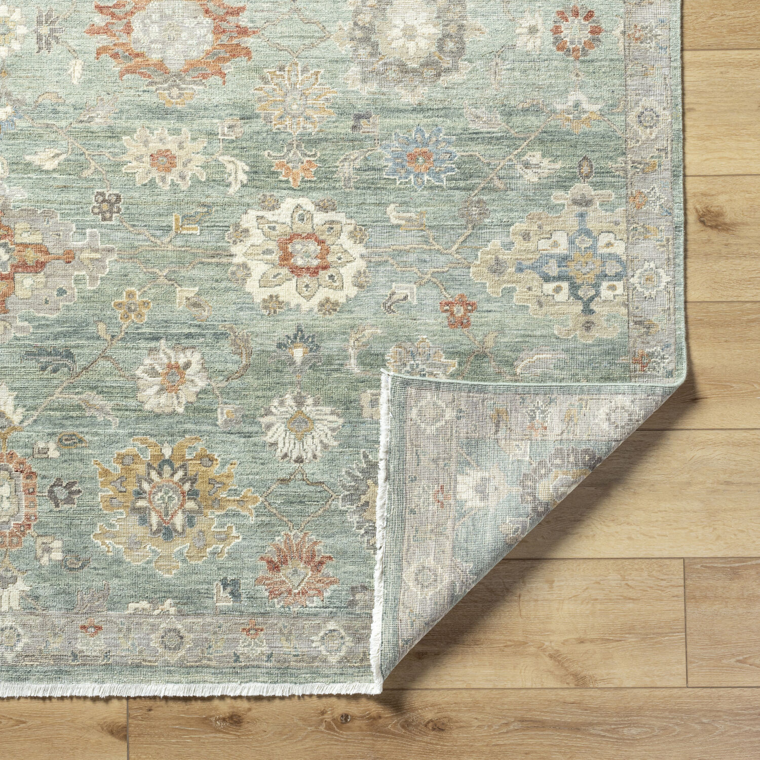 Anatolia 168 X 120 inch Ash / Sage Handmade Rug in 10 x 14
