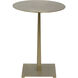 Stiletto 20 X 15 inch Antique Brass Side Table