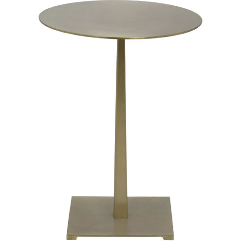 Stiletto 20 X 15 inch Antique Brass Side Table