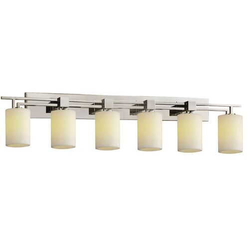 CandleAria 6 Light 56.00 inch Bathroom Vanity Light
