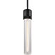 Zigrina 1 Light 5.13 inch Satin Brushed Black Pendant Ceiling Light