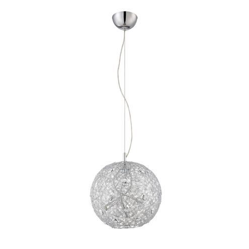 Solaro 3 Light 12 inch Chrome Pendant Ceiling Light