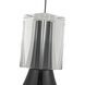 Floe Pendant Ceiling Light in Glossy Black