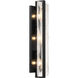 Cloud Break 3 Light 6 inch Coal ADA Wall Sconce Wall Light
