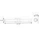 Blanco LED LED 22.25 inch Faux White Marble Bath Vanity Wall Light