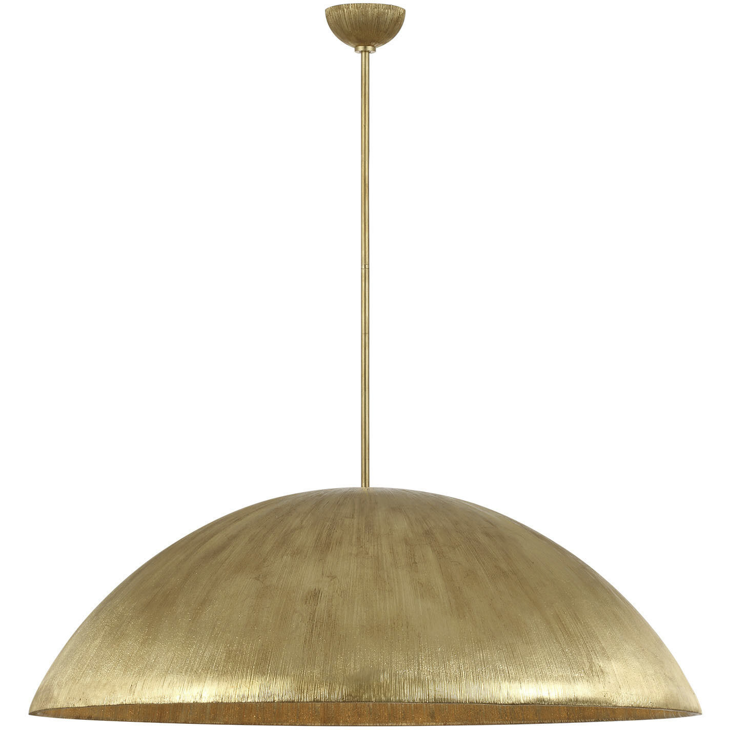 Kelly Wearstler Utopia LED 48 inch Gild Sculpted Pendant Ceiling Light