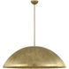 Kelly Wearstler Utopia LED 48 inch Gild Sculpted Pendant Ceiling Light