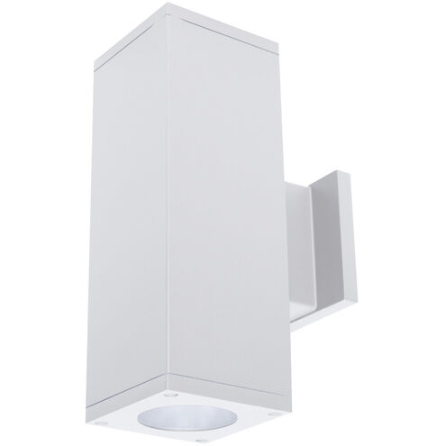 Cube Arch LED 4.5 inch White Sconce Wall Light in Spot, 90, 3000K, Straight Up/Down