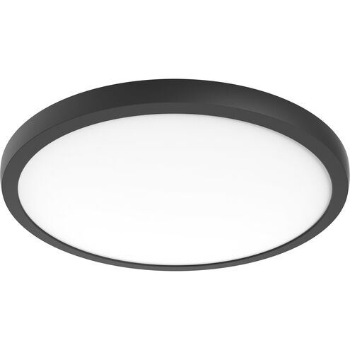 Blink Pro+ LED 19 inch Black Edge Lit Flush Mount Ceiling Light