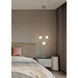 Pearl LED 6 inch Polished Brass Pendant Ceiling Light