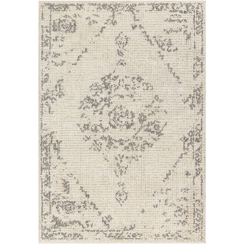 La Boheme 67 X 47 inch Light Grey Rug, Rectangle