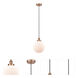 Edison Beacon LED 10 inch Antique Copper Mini Pendant Ceiling Light