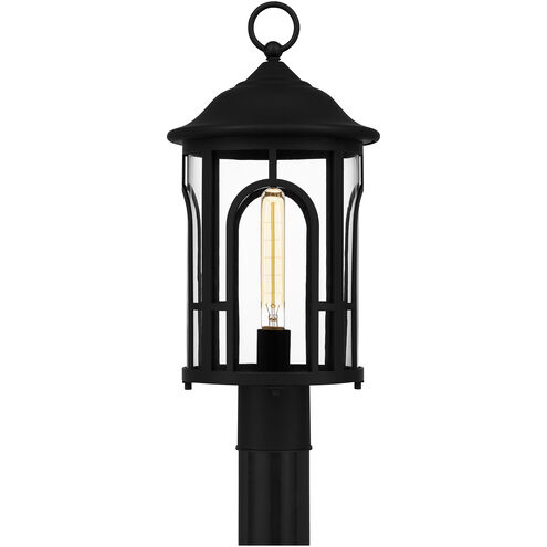 Brampton 1 Light 20.25 inch Matte Black Outdoor Post Lantern