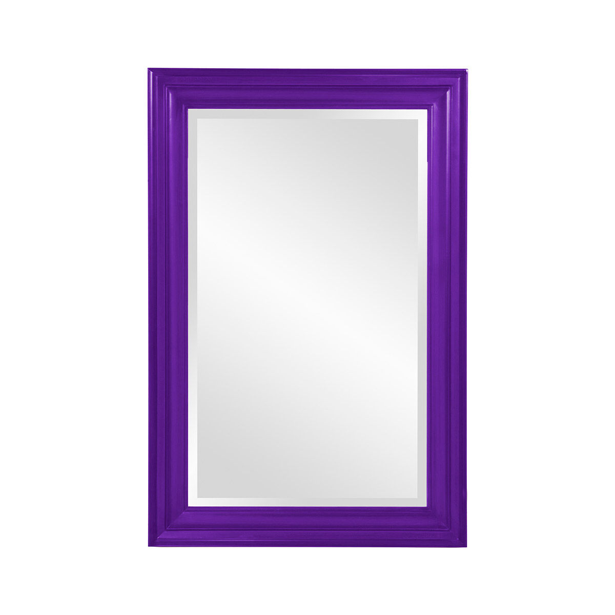 Purple wall mirror deals