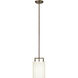 Hampton 1 Light 7 inch Brushed Bronze Indoor Mini Pendant Ceiling Light