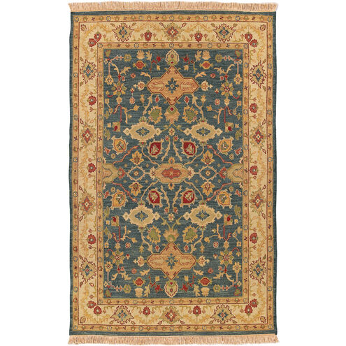 Nigel 108 X 72 inch Deep Teal Rug, Rectangle