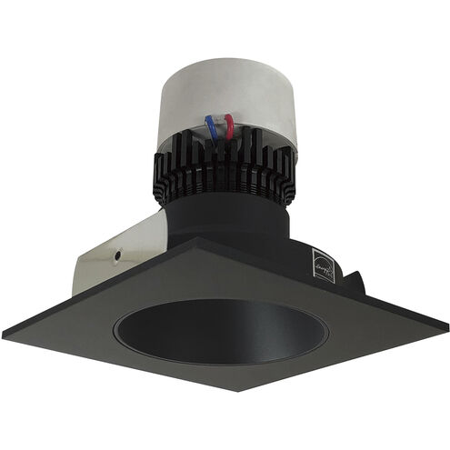 Pearl Black Reflector and Black Flange Recessed in 2700K, 1000, Retrofit Square/Round