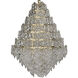 Neive 8 Light 23.5 inch Antique Brass Chandelier Ceiling Light, Large
