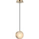 Weatherton 1 Light 5.5 inch Champagne Gold Pendant Ceiling Light