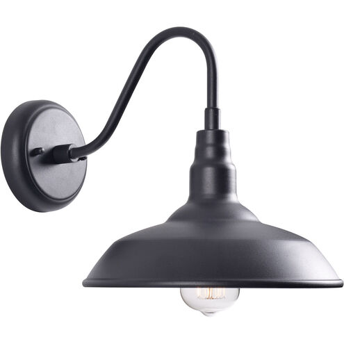 Dale 1 Light 11 inch Black Outdoor Wall Lantern