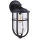 Voyage 1 Light 19 inch Midnight Outdoor Wall Lantern
