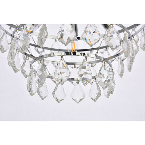 Ella 6 Light 20 inch Chrome Pendant Ceiling Light