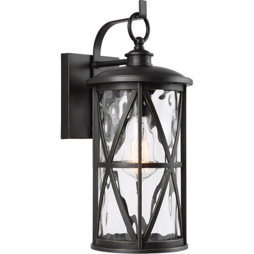 Millbrooke 1 Light 15.5 inch Antique Bronze Outdoor Wall Lantern, Small